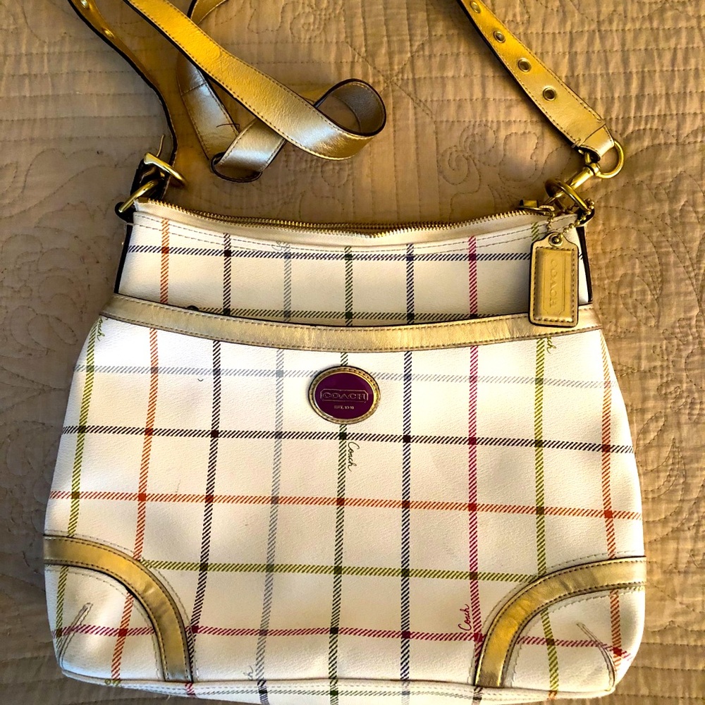 Coach springtime purse